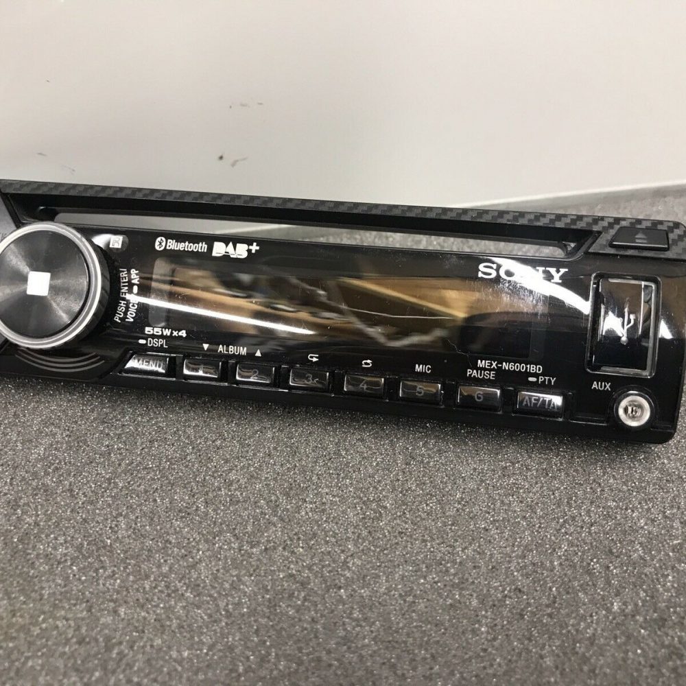 Sony Mex-N6001bd Xplod Car Radio Stereo Face Front Panel complete Mexn6001bd