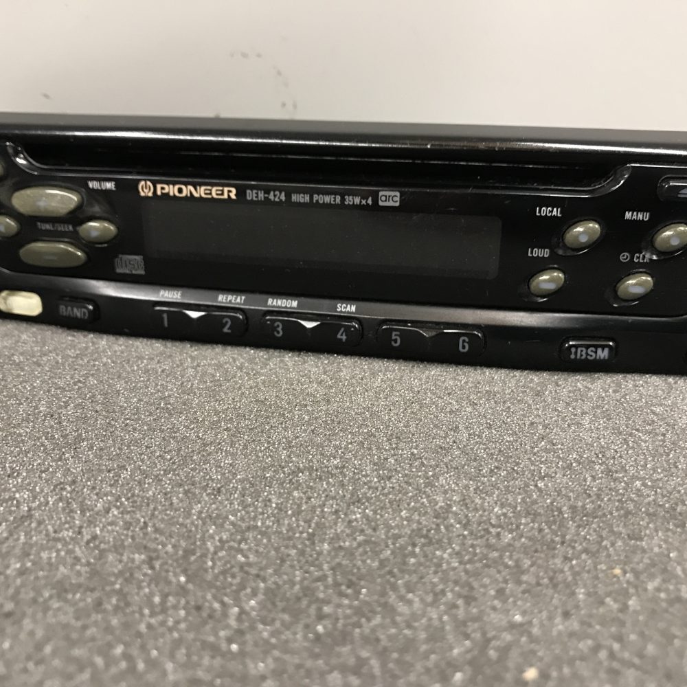 Pioneer Deh-424 Car Radio Stereo Cd Face Front Panel