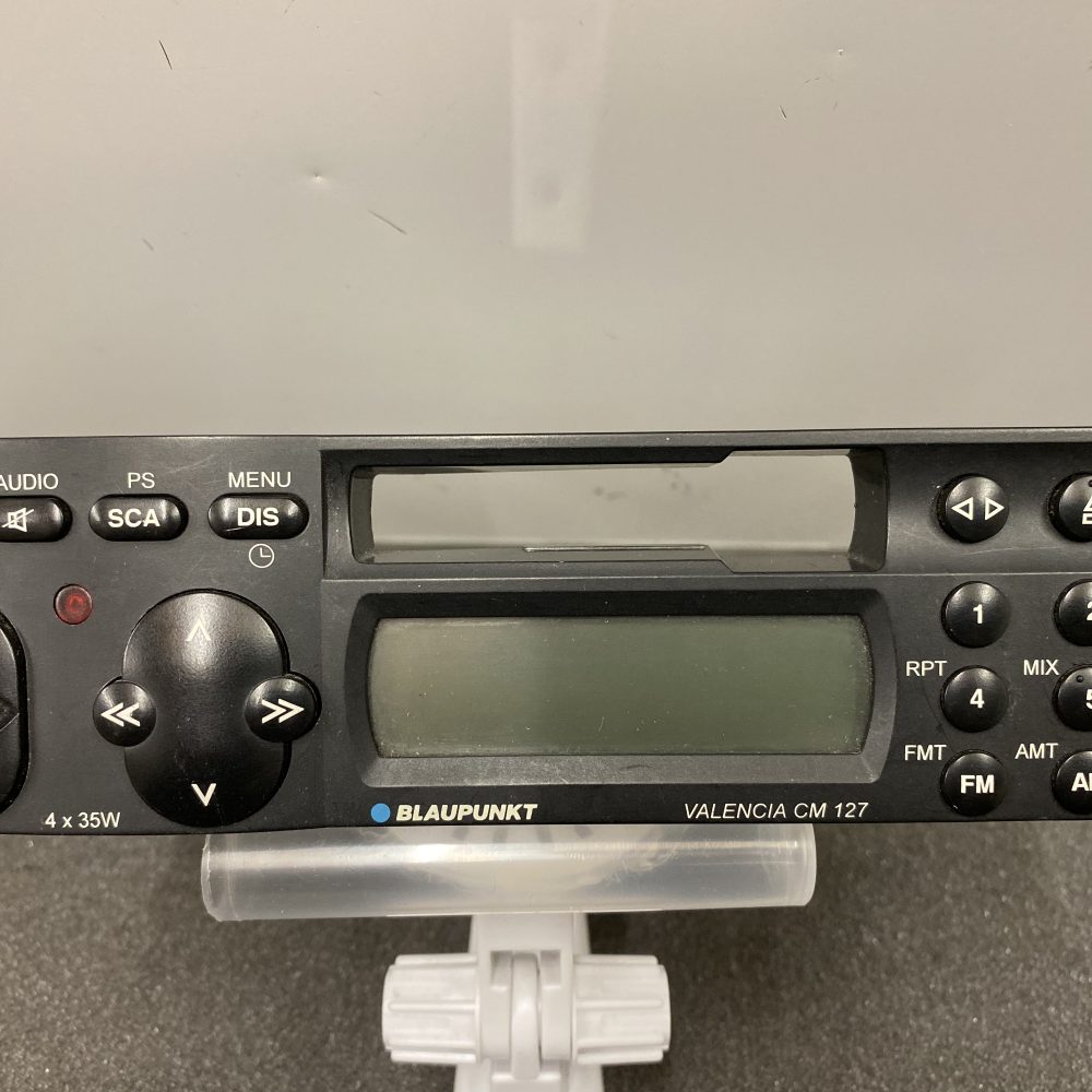Blaupunkt Valencia Cm127 car Stereo Cassette Face Front Panel