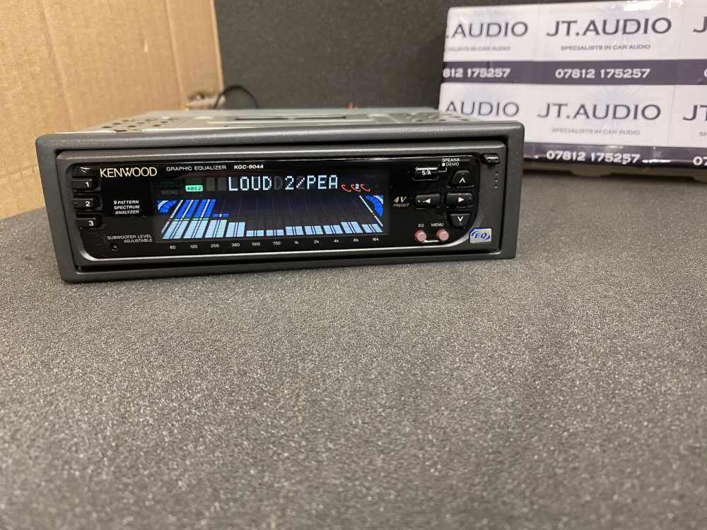 Old Classic Kenwood 90’s Graphic Equaliser Very rare Kgc9044 JT Audio