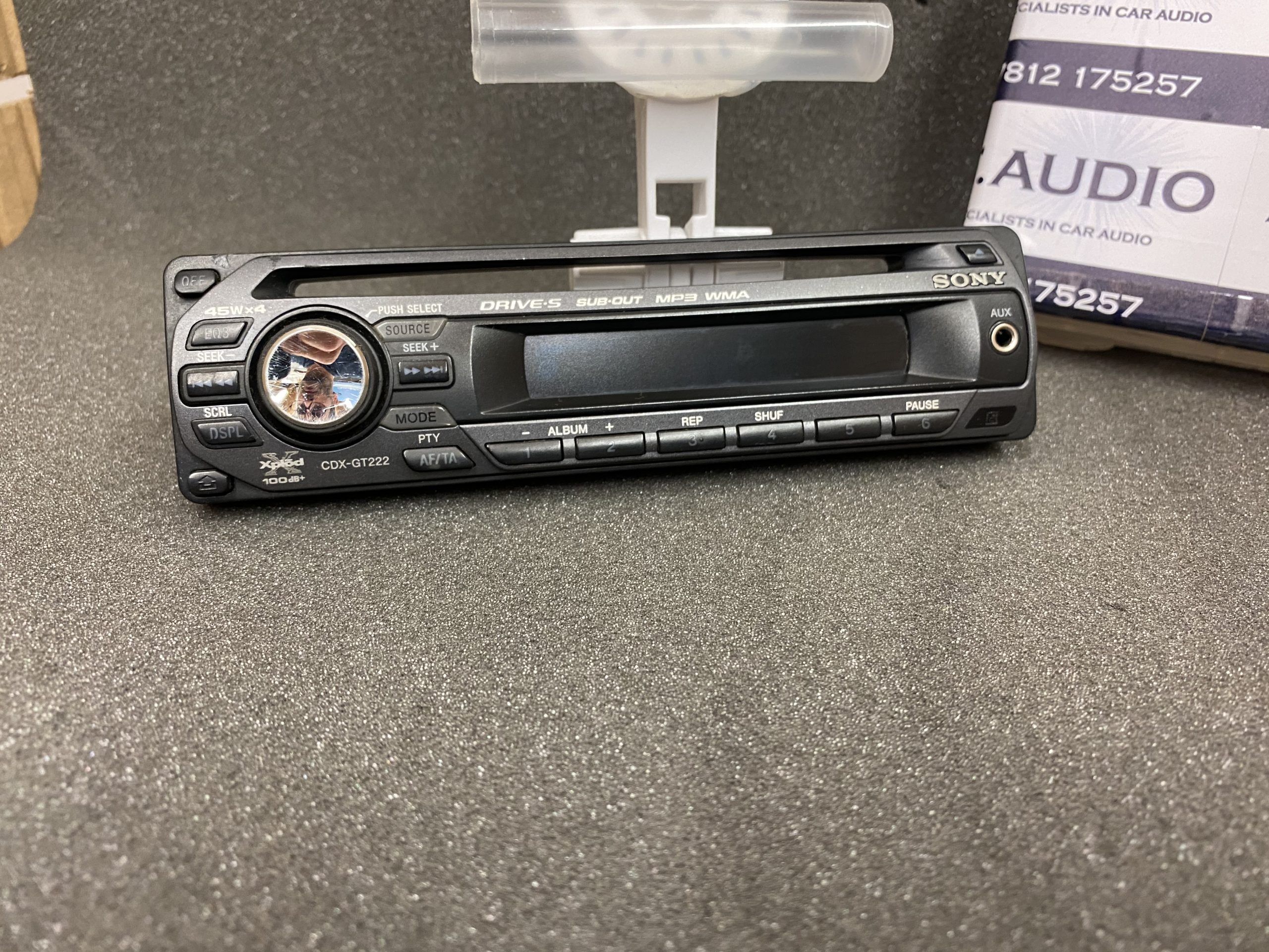 thumbnail image 2 of Sony Car Stereo Front Face Panel Case - Replacement Cabinet For CDX, MEX, XR, DSX Models (Large, UK Stock) 2 of 6