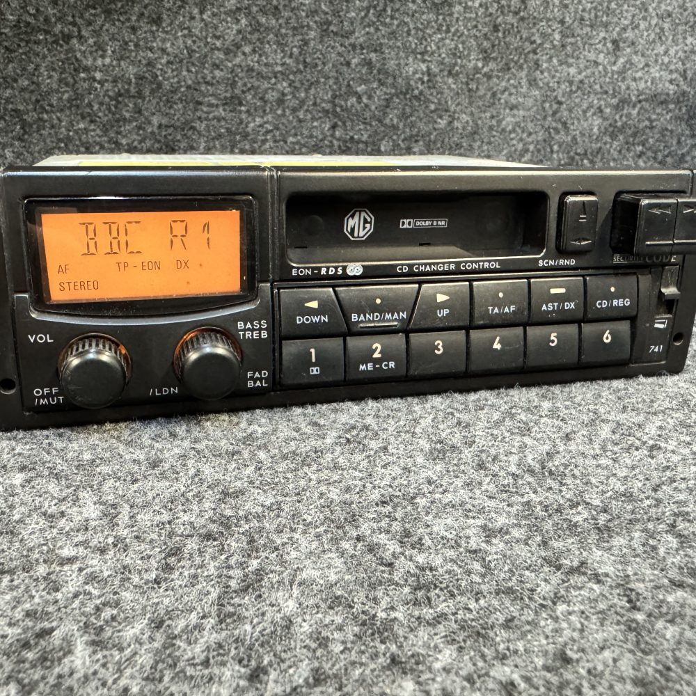 Old Rover Mg 741 Car Radio Stereo Cassette Cd Changer Control
