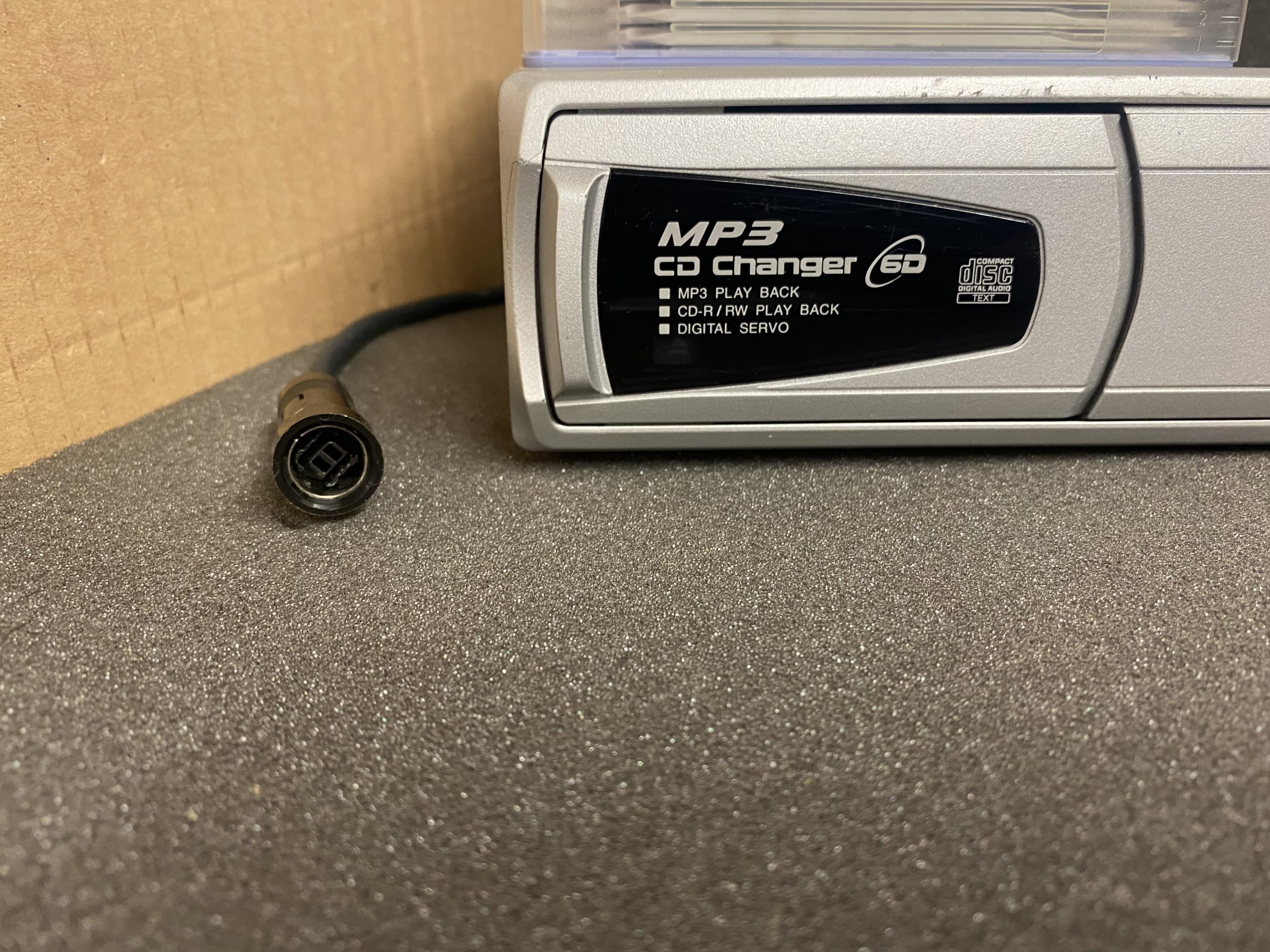 Alpine 6 Disc Add On Car Cd Changer Stacker Shuffler ChaS634 Mp3 JT Audio