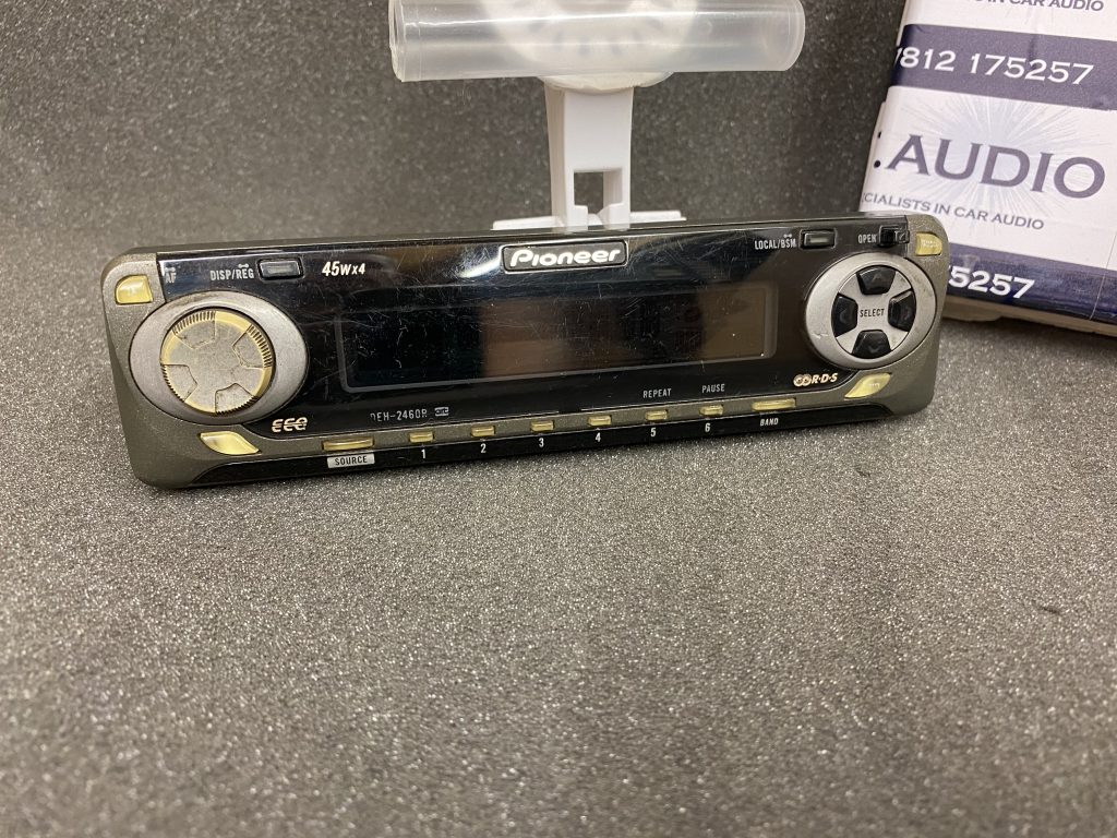 Pioneer Deh2460r car Radio Stereo Cd Face Front Panel JT Audio