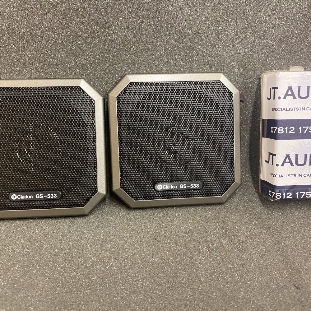 Clarion Old Classic Gs-533 Car Radio Stereo Outer speaker Covers Only