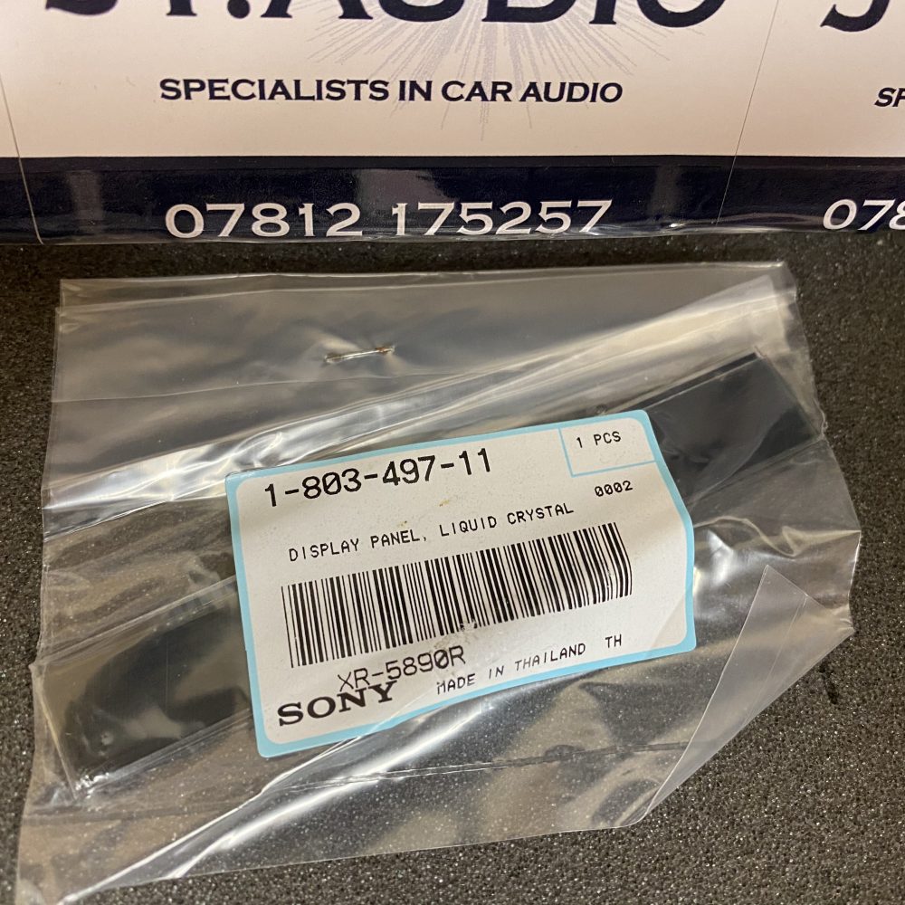 Sony Xr-5890r New Genuine Lcd Glass Display screen