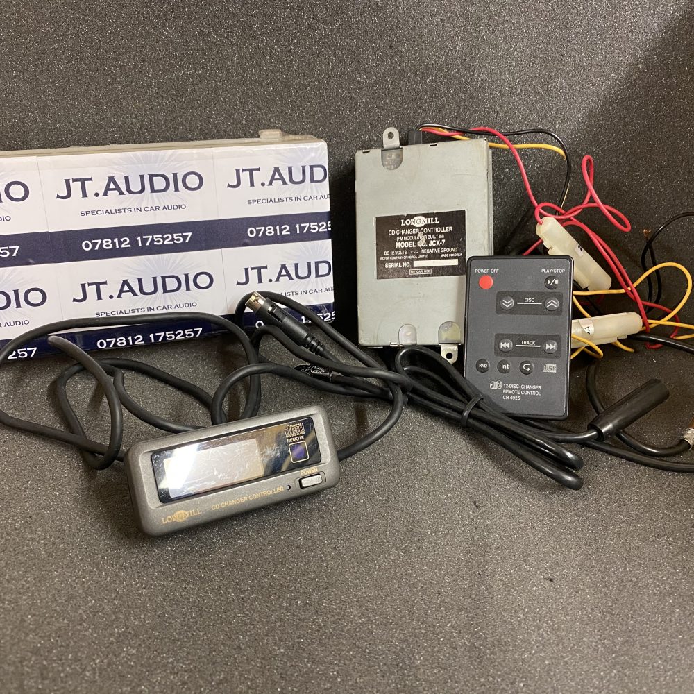 Longmill Jcx-7 Cd Changer Remote Controller Fm Modulator Kit