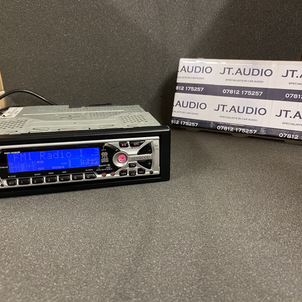 Old Kenwood Mask Car Radio Stereo Cd Player Kdc-5090b silver