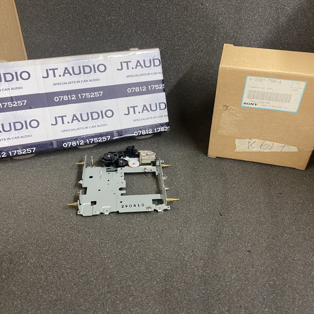Sony Mdx-C5970r Mini-Disc mechanism chassis with gears