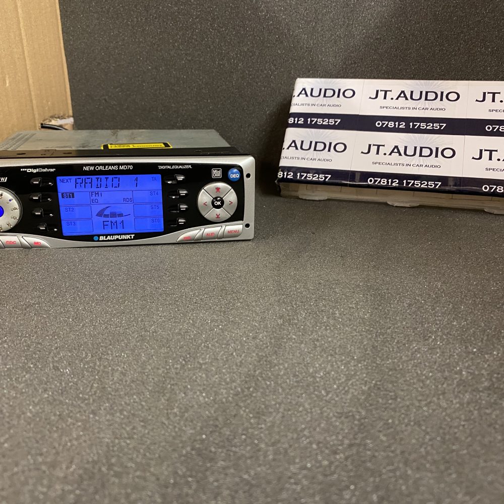 Old Blaupunkt New Orleans Md70 Classic Retro Car Radio Stereo Mini-Disc Player Model Rare