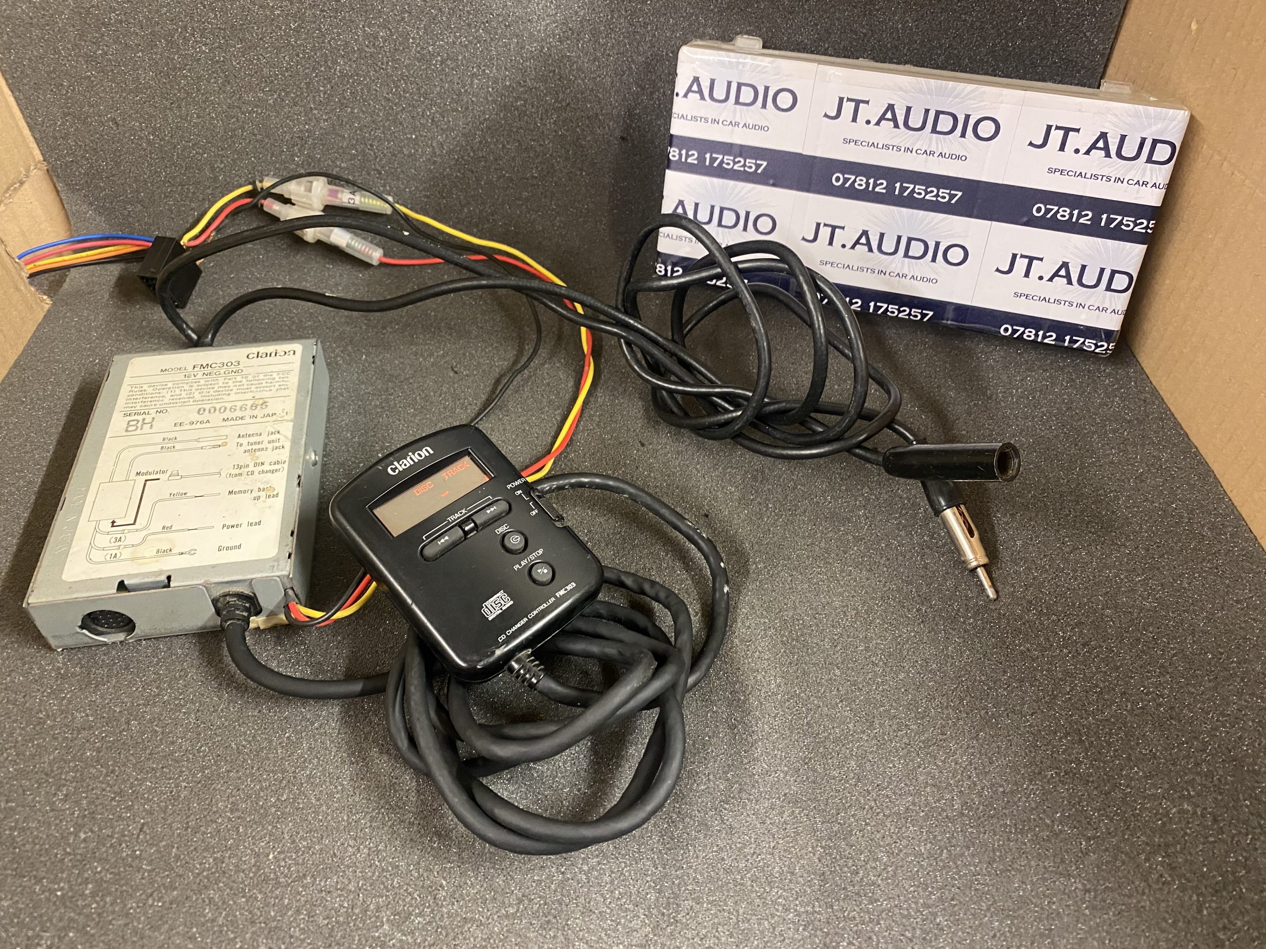 Clarion Fmc303 Rm Modulator kit for 13 pin clarion changers