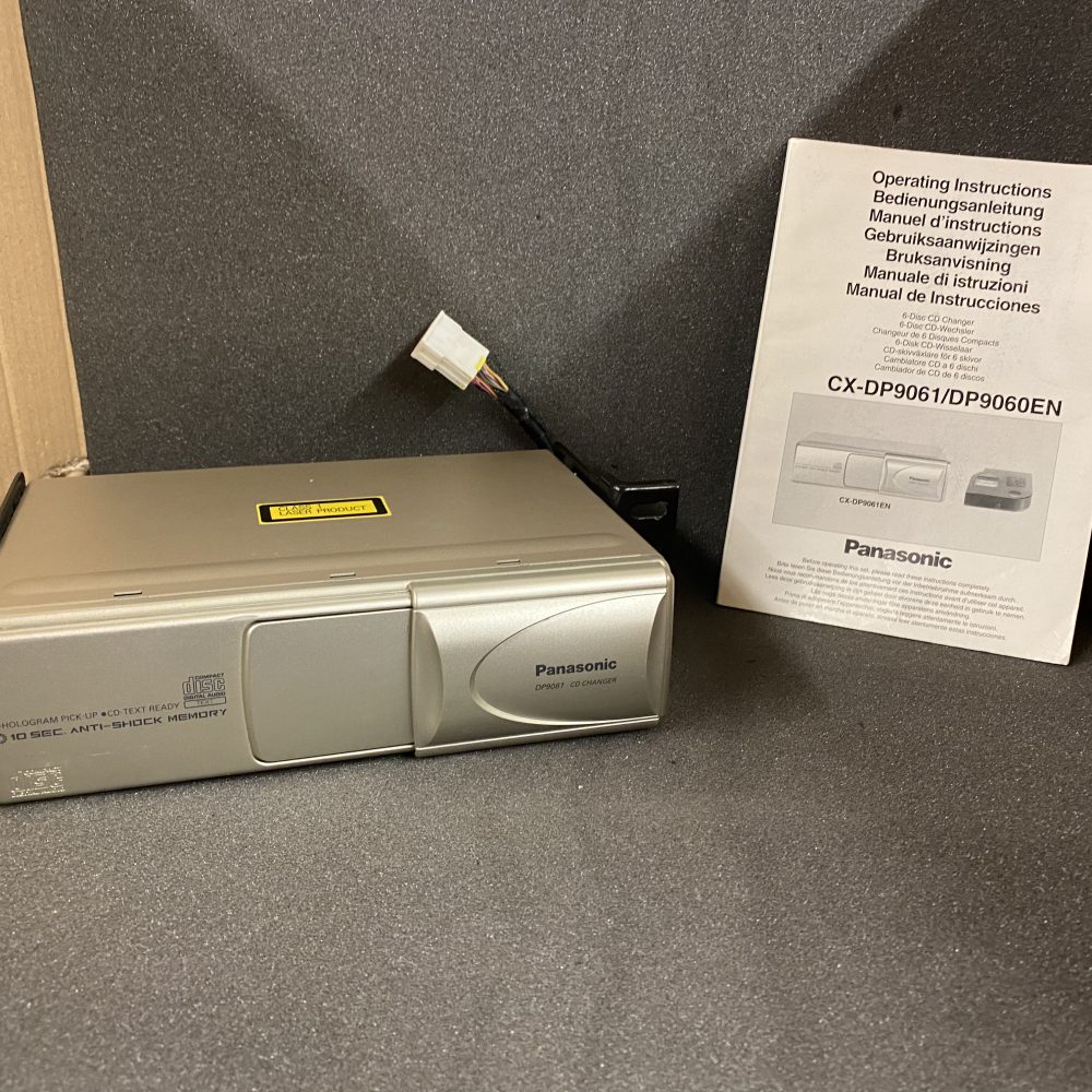 Panasonic 6 Disc Add On Car Cd Changer Stacker Shuffler Dp9061
