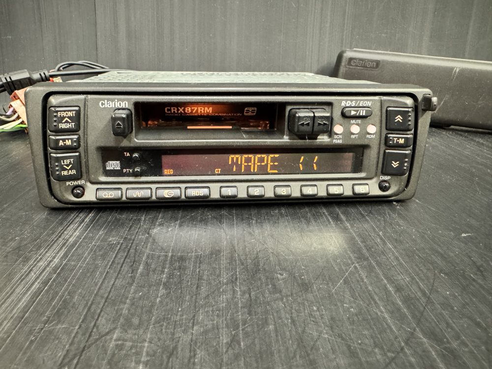Clarion Crx87 Old Classic Vintage Radio Cassette Player Dual illumination - Image 4