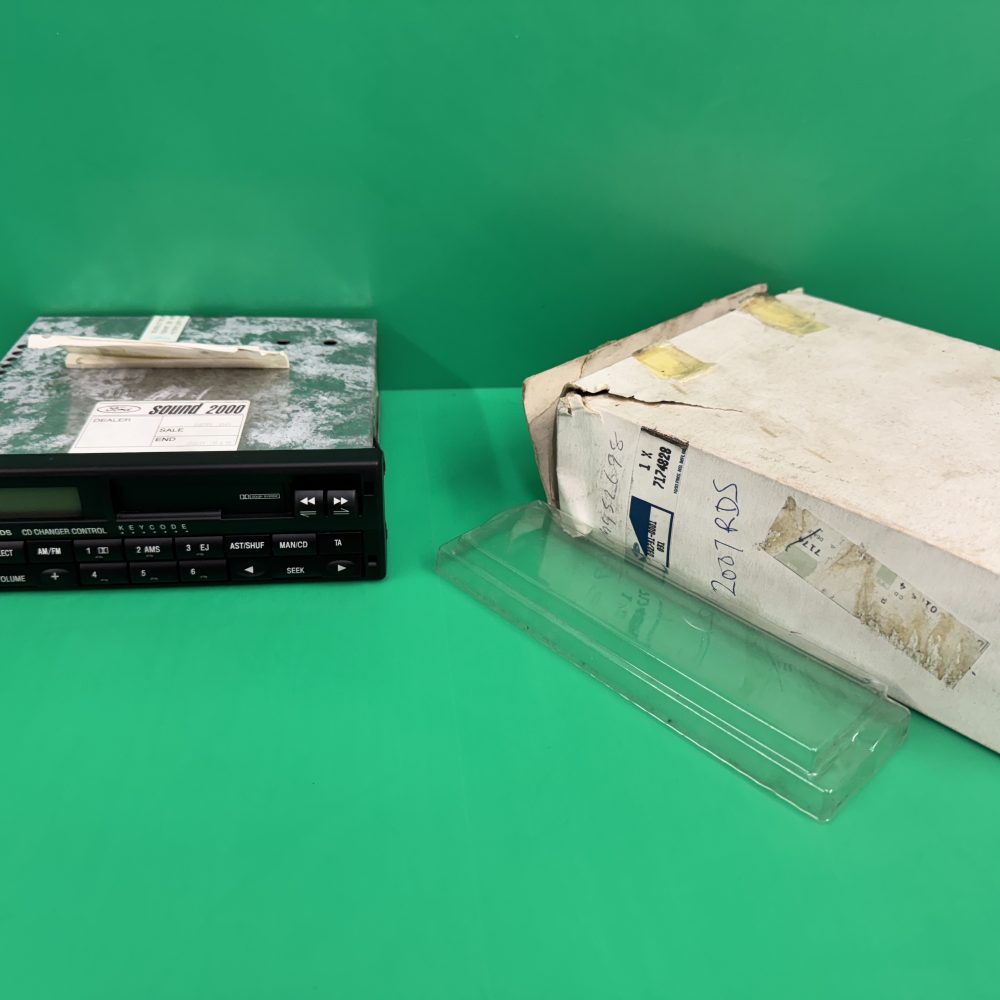 Ford 2007rds Rs Cosworth etc car Radio Cassette with code - New old stock