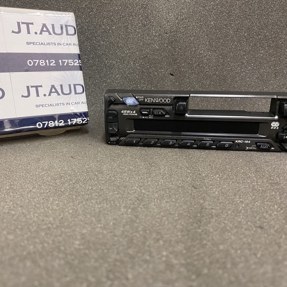 Kenwood Krc-194 Brand New Genuine Face Front Panel Flip Off Facia Krc194