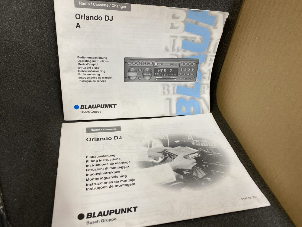 Blaupunkt Orlando Dj old car radio cassette player With changer Control - Image 6