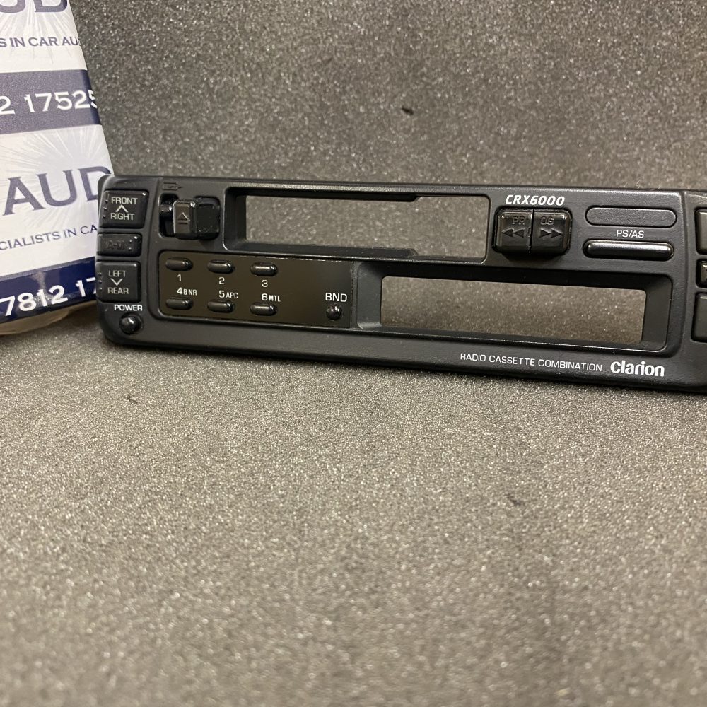 Clarion Crx6000 car Stereo Face Front Panel