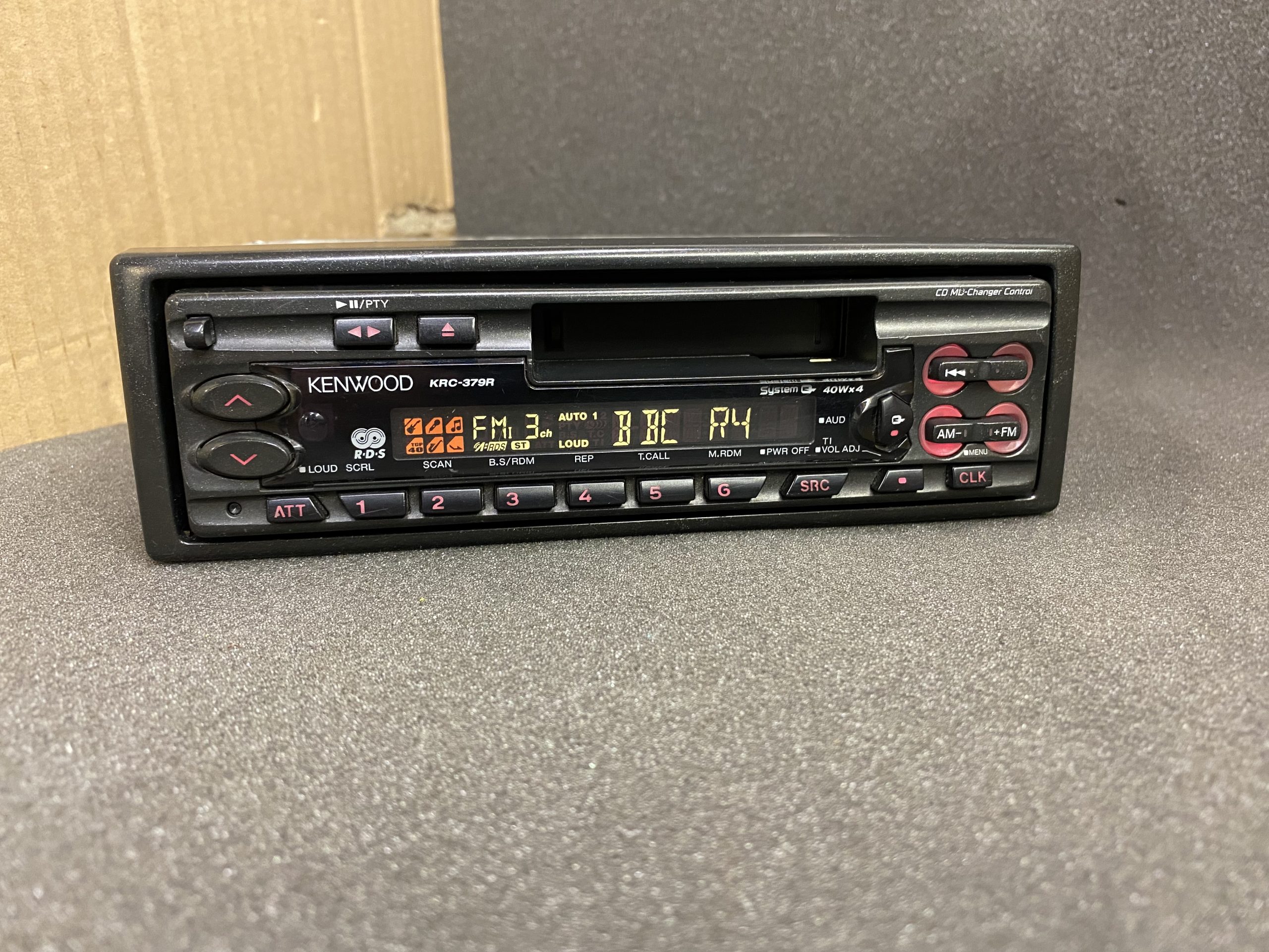 Kenwood Krc379r old classic radio cassette cd changer control JT Audio