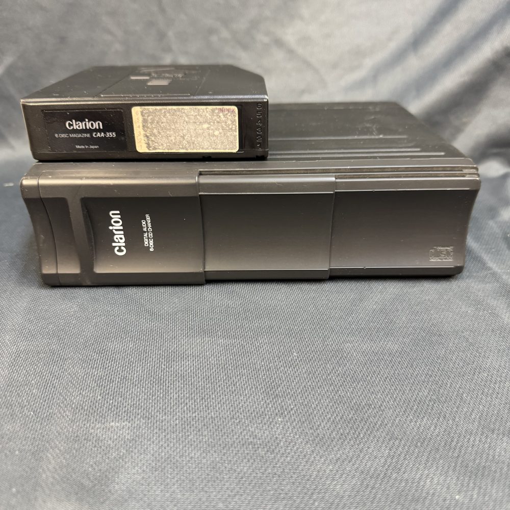 Clarion Pu-2293D Car Radio Stereo Add On 6 Disc Plug In Cd Changer Citroen Peugeot