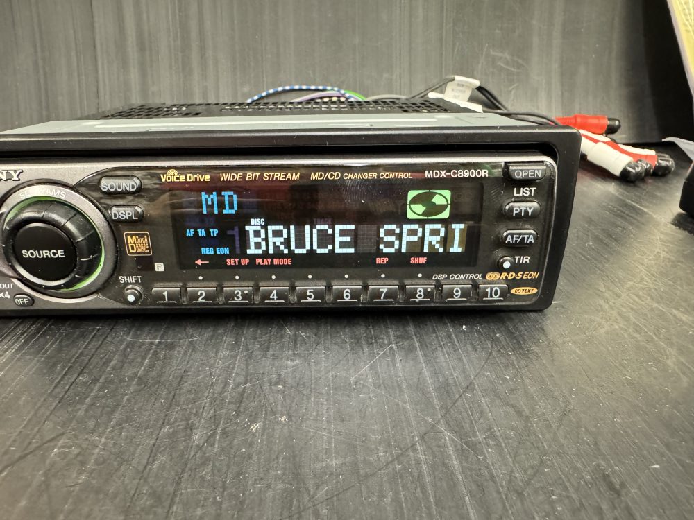 Old Classic Retro Rare Sony Mdx-C8900r Car Radio Stereo Mini-Disc Player - Image 9