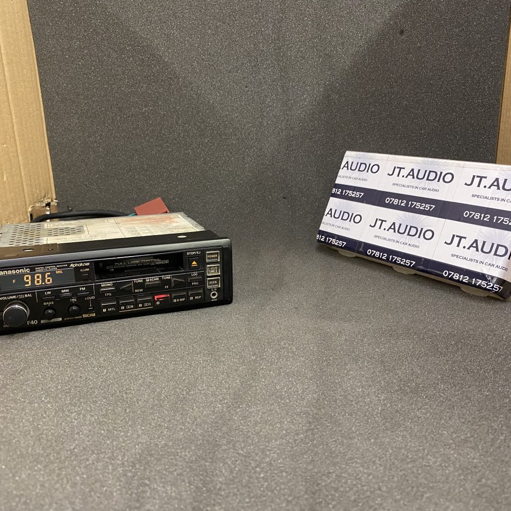 Panasonic F40 Old Vintage Radio Cassette Player high end porsche Etc