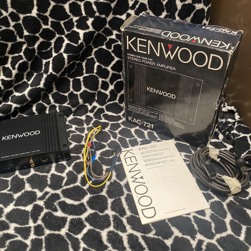 Kenwood Kac-721 amp 2 channel retro amplifier