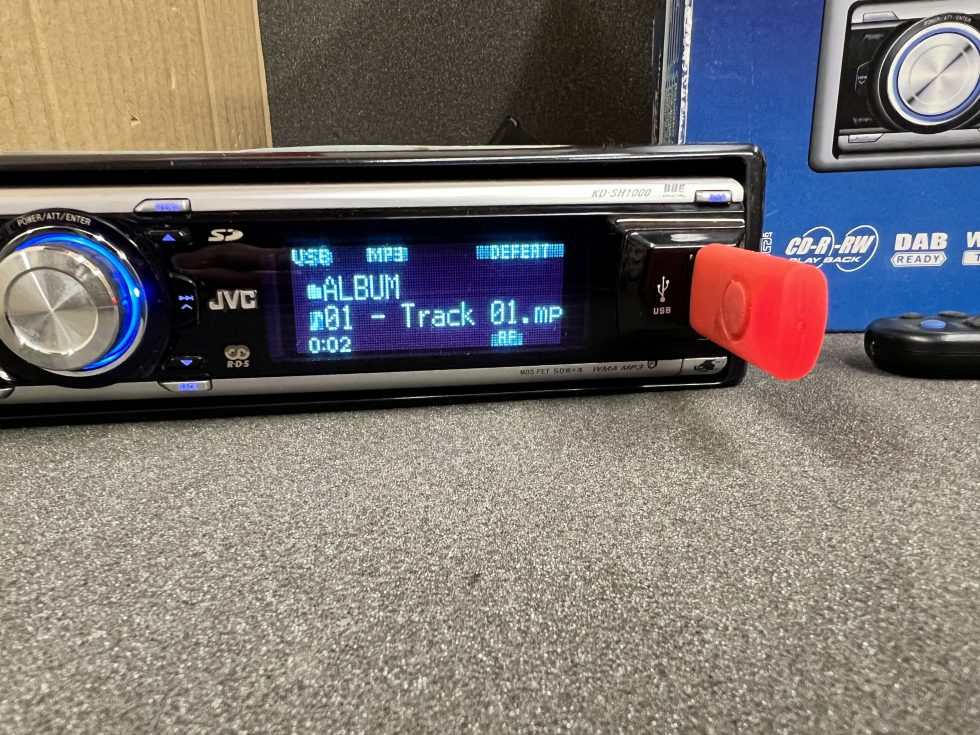 Jvc KdSh1000 car Radio flagship Cd media Player JT Audio