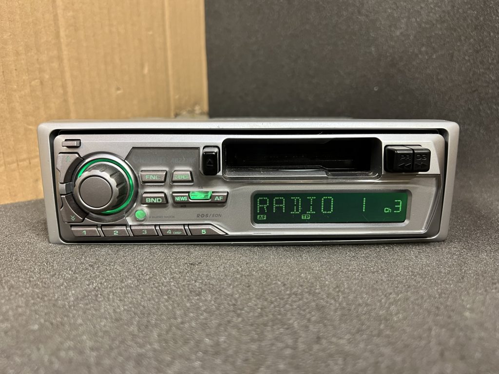 Clarion Arb223rg old car radio cassette player fitted in