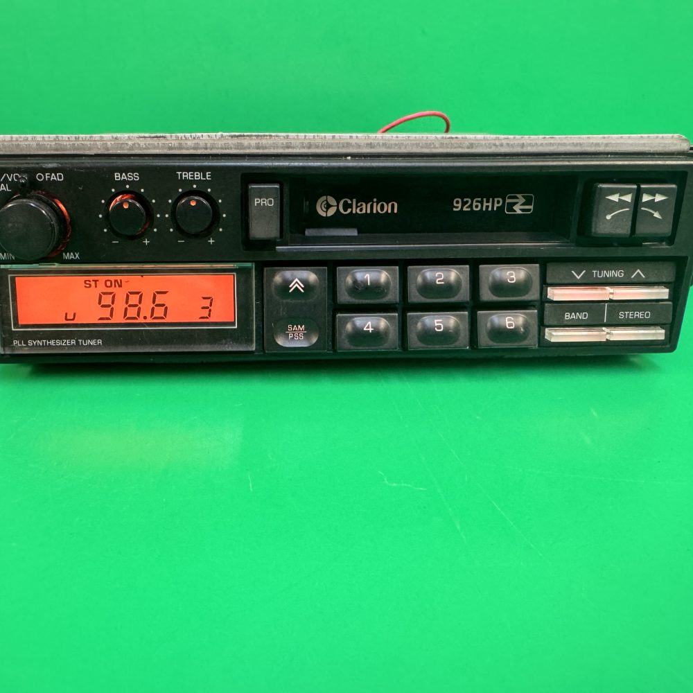 Clarion Old Classic Vintage Radio Cassette Player 926hp