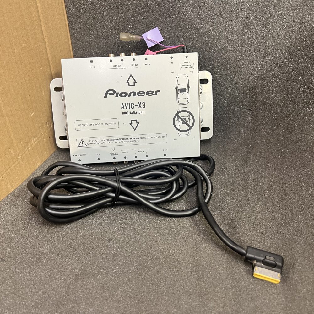 Pioneer Avic-X3 Hide Away Brain Unit with Bus Lead