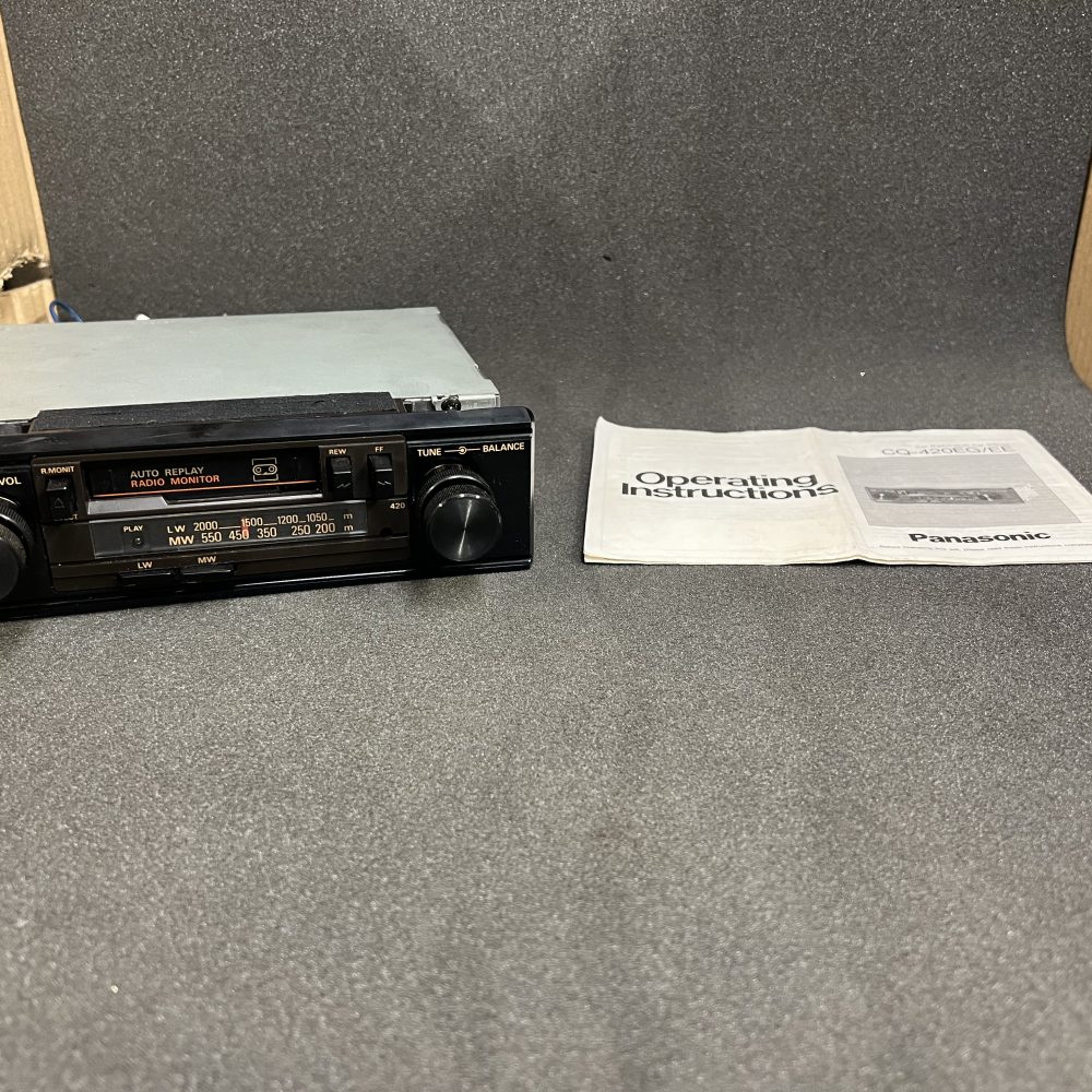 Panasonic Cq-420eg car Radio Stereo Cassette