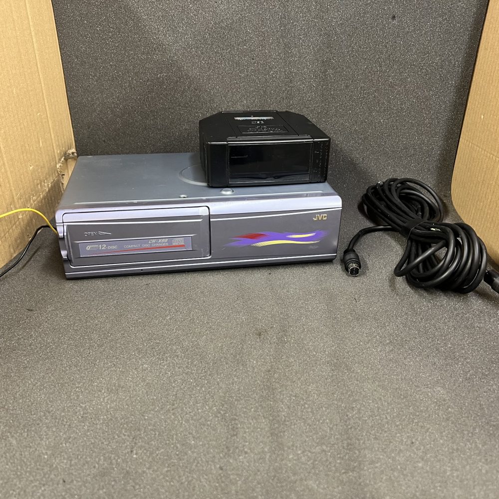 Jvc 12 Disc Add On Car Cd Changer Stacker Shuffler Ch-X99