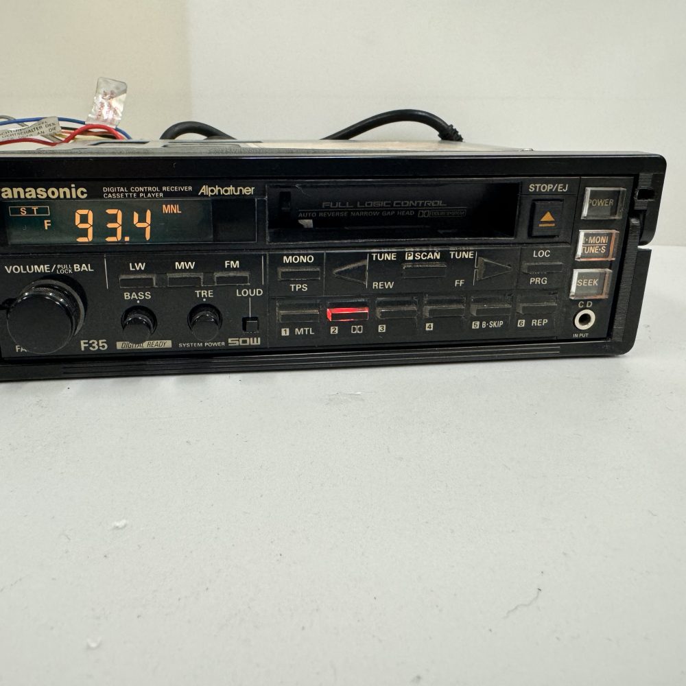 Panasonic F35 Old Vintage Radio Cassette Player high end porsche Etc