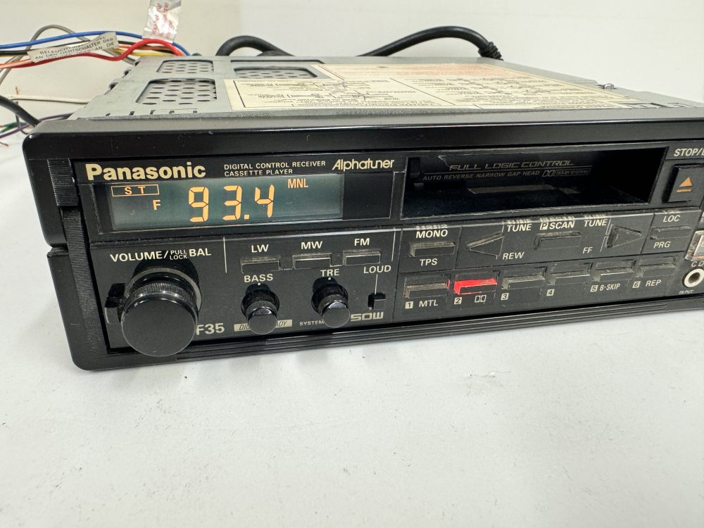 Panasonic F35 Old Vintage Radio Cassette Player high end porsche Etc - Image 3