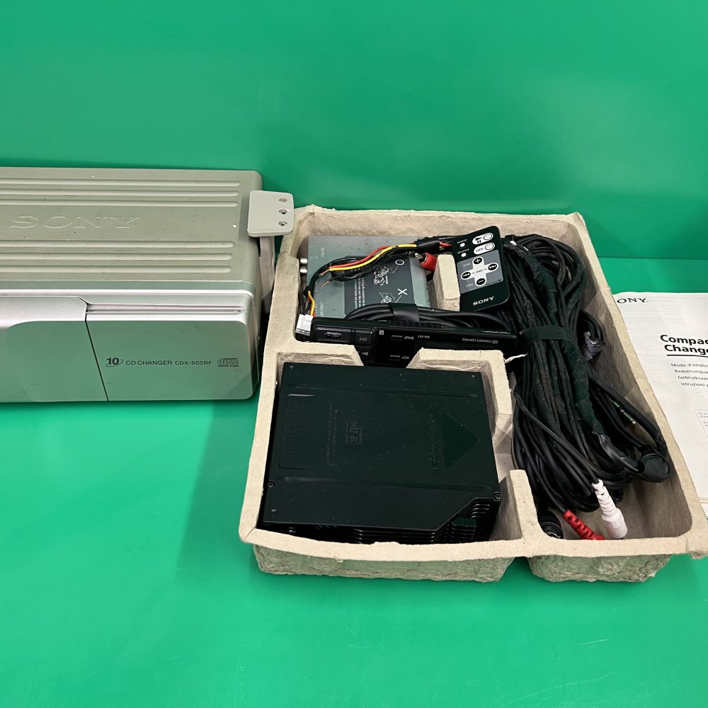Sony Cdx-505rf Cd Changer With Fm Modulator Kit