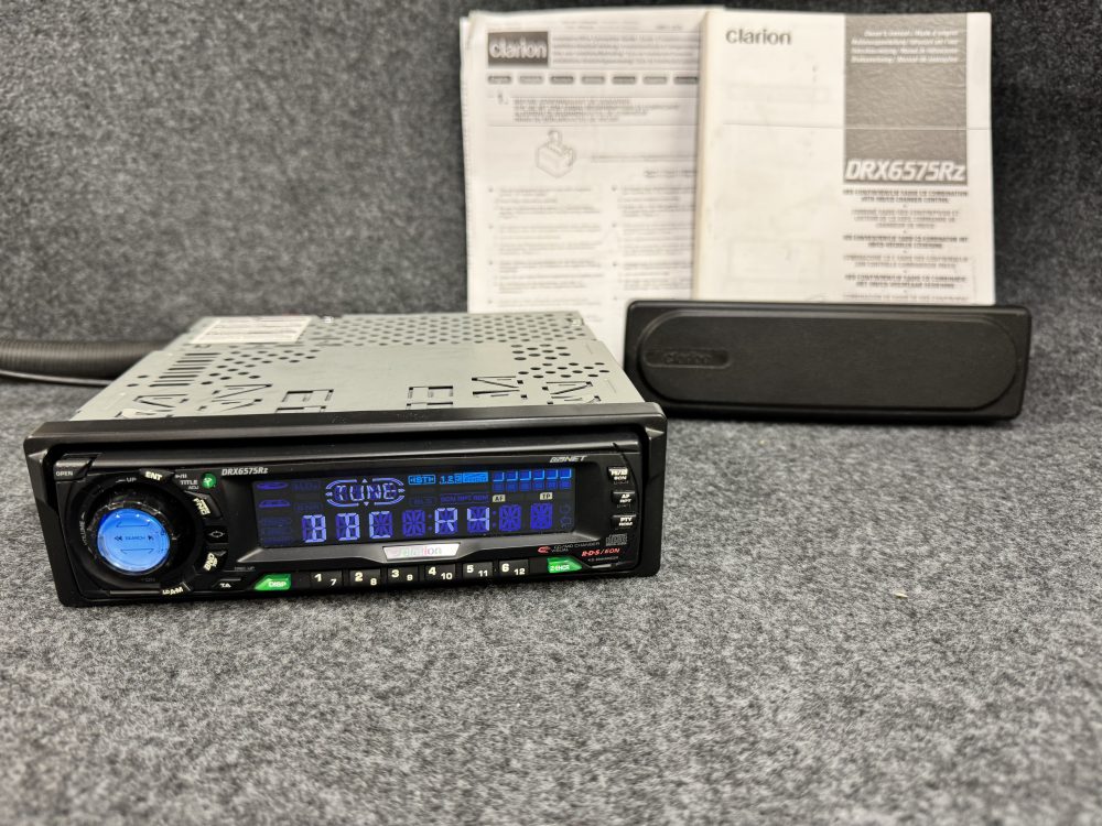 Clarion Drx6575rz high spec CD player rare model