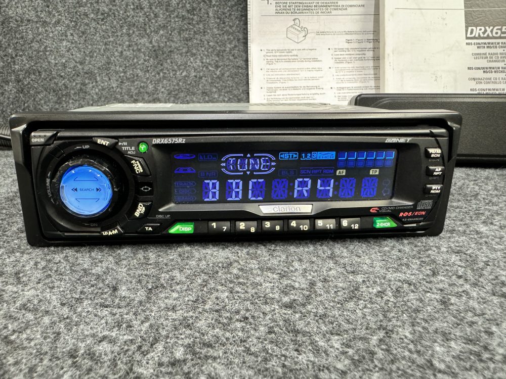 Clarion Drx6575rz high spec CD player rare model - Image 3