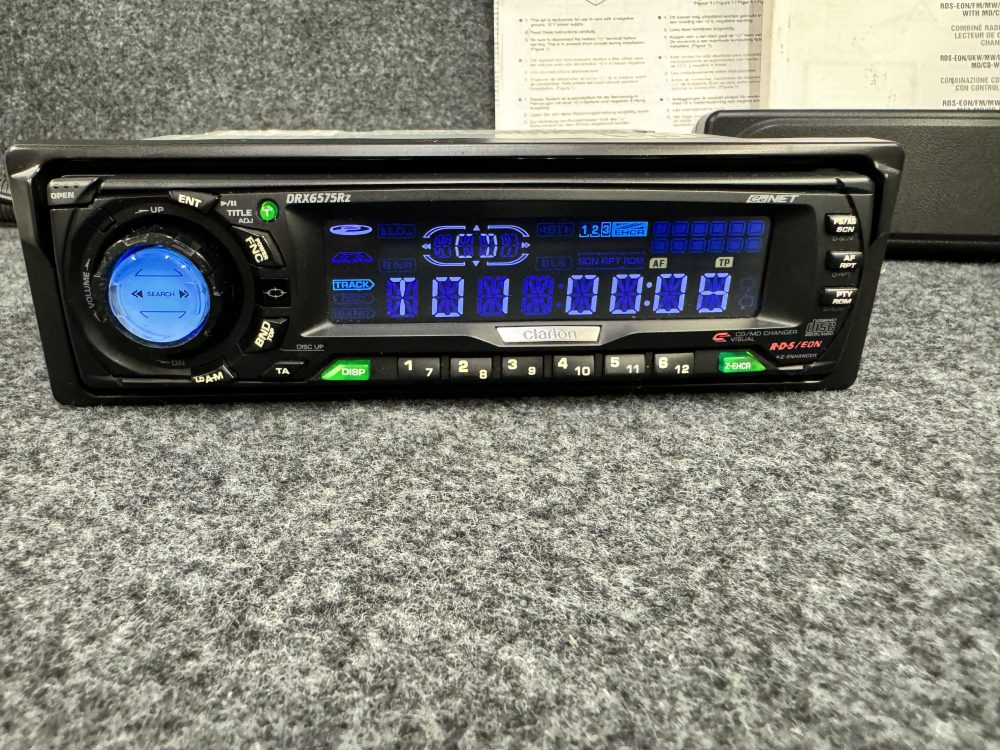 Clarion Drx6575rz high spec CD player rare model - Image 5