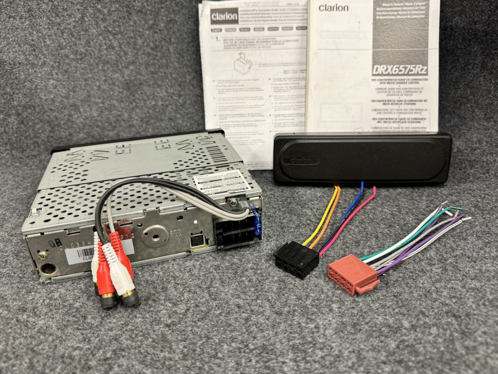 Clarion Drx6575rz high spec CD player rare model - Image 6