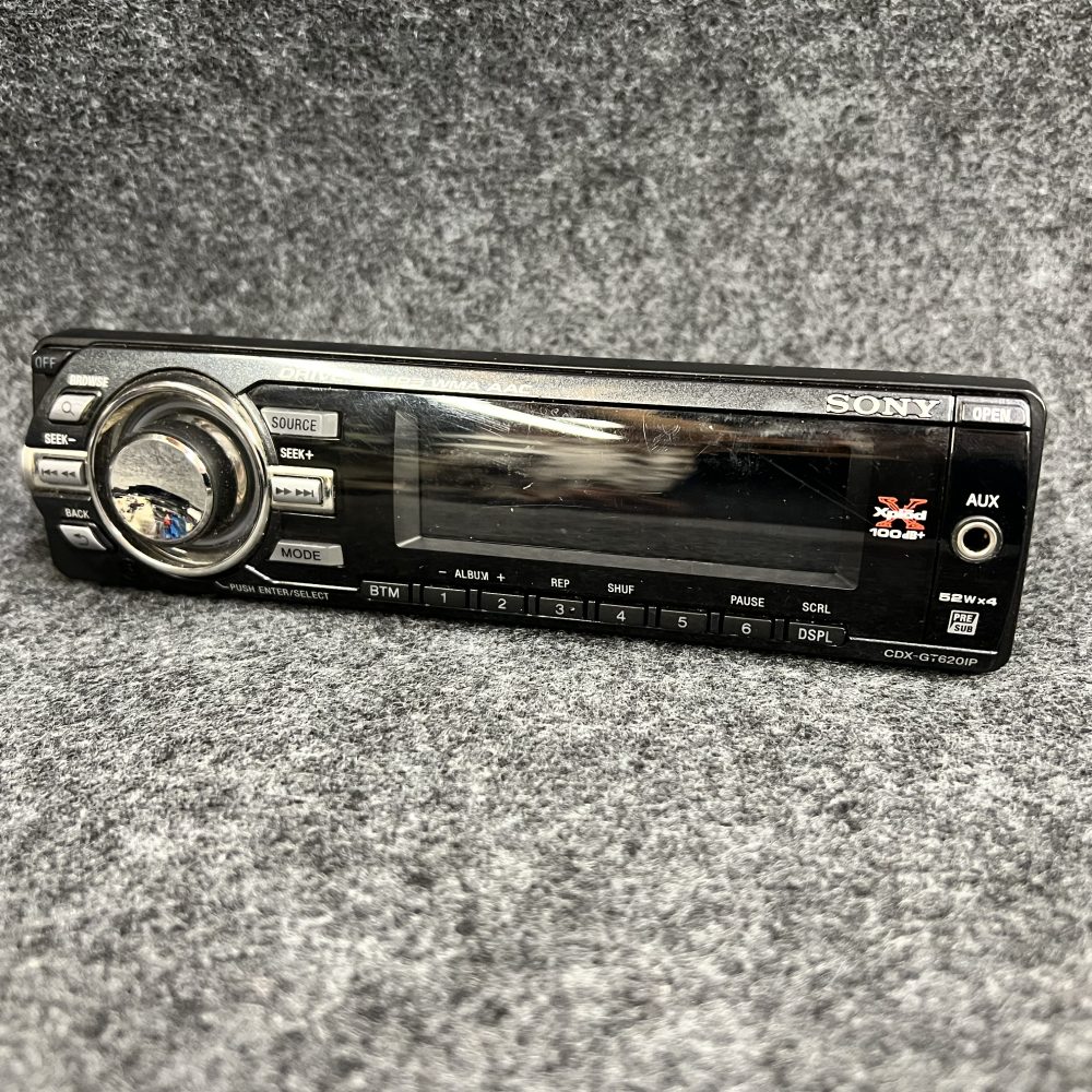 Sony Cdx-Gt620ip Xplod Car Radio Stereo Face Front Panel complete Cdxgt620ip