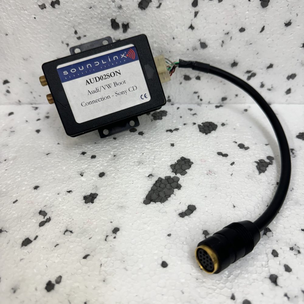 Soundlinx Aud02son Audi Vw Cd Changer adapter to Sony Cd changer