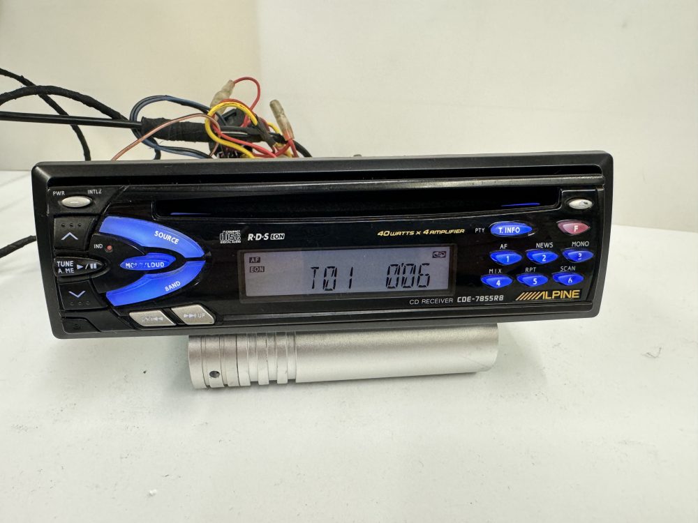 Alpine Car Radio Stereo Cd Player Model Cde-7855rb - Image 3