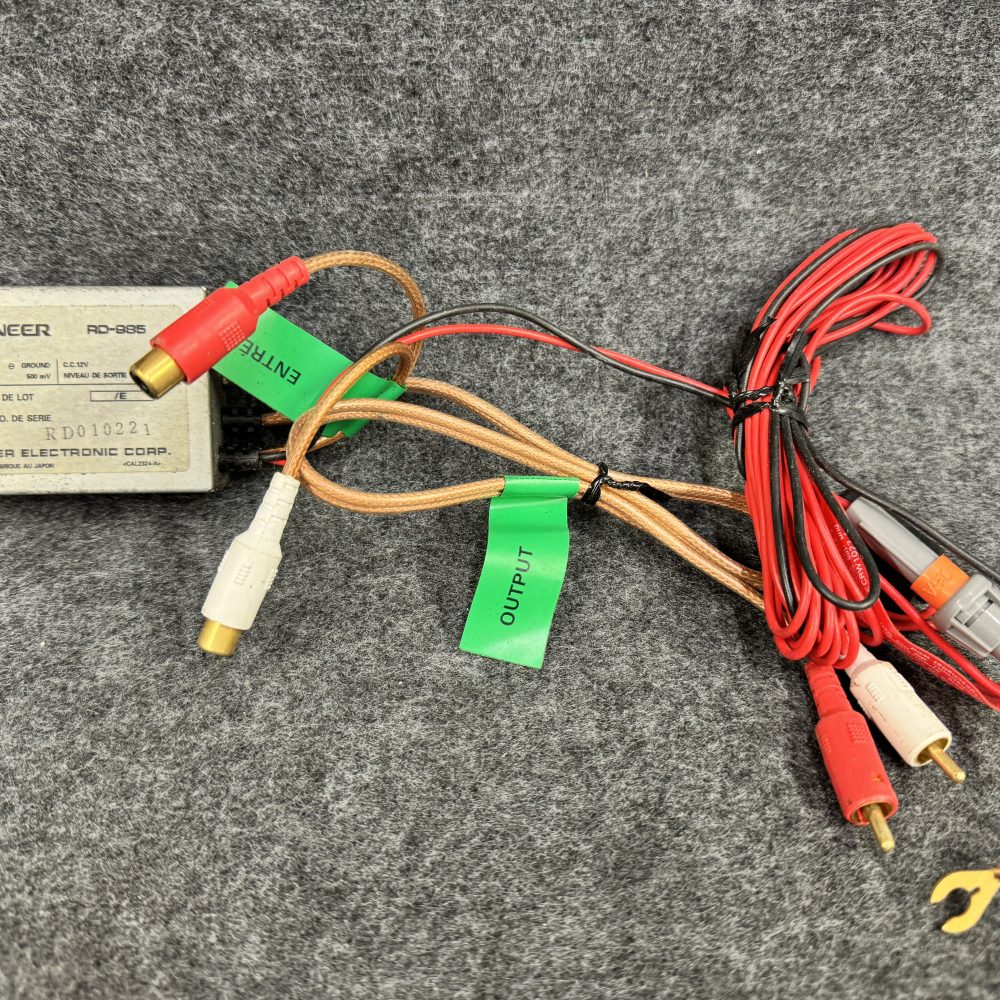 Pioneer Rd-985  Rca In Line Interference Filter Noise Suppressor Wiring