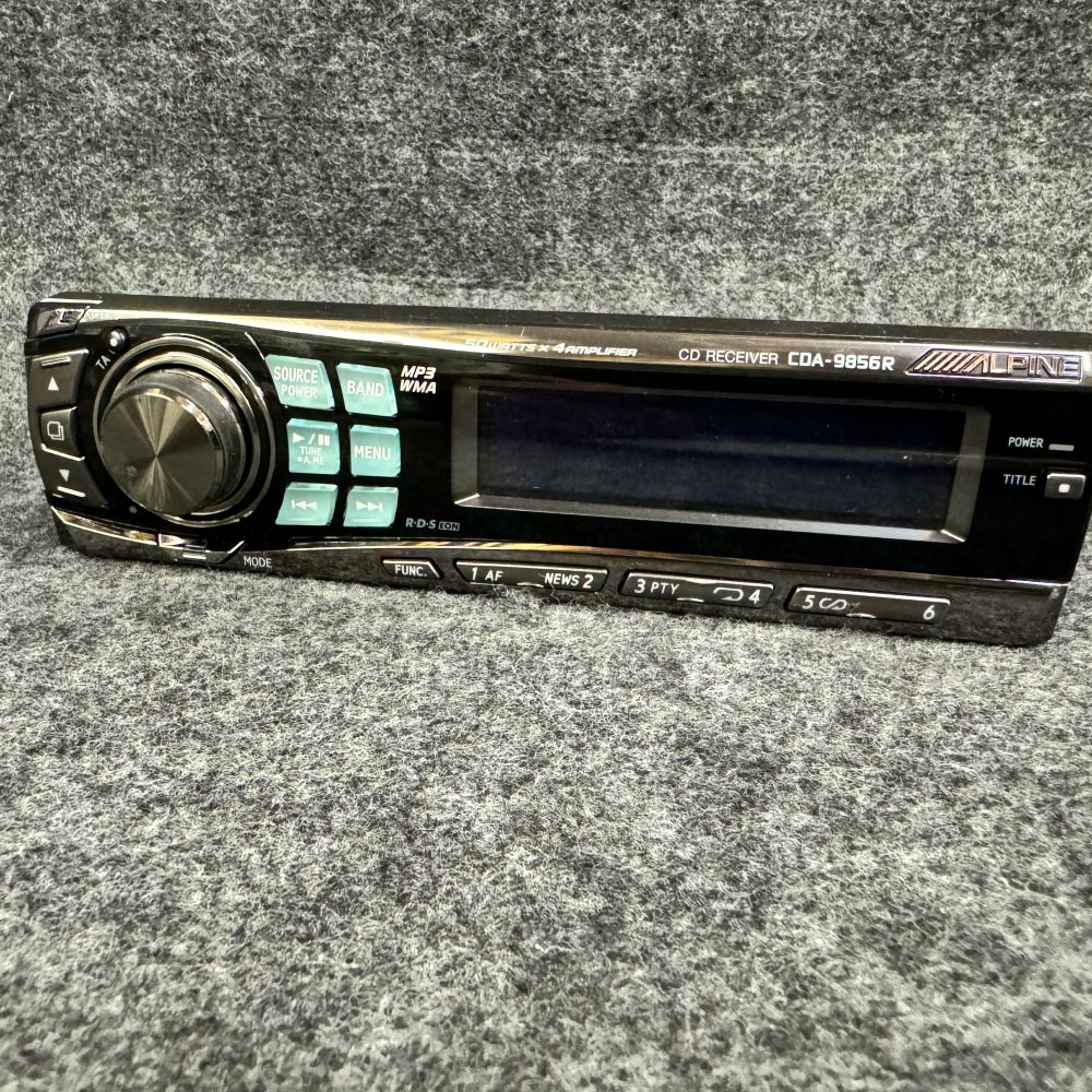Alpine Cda-9856r complete face front panel only