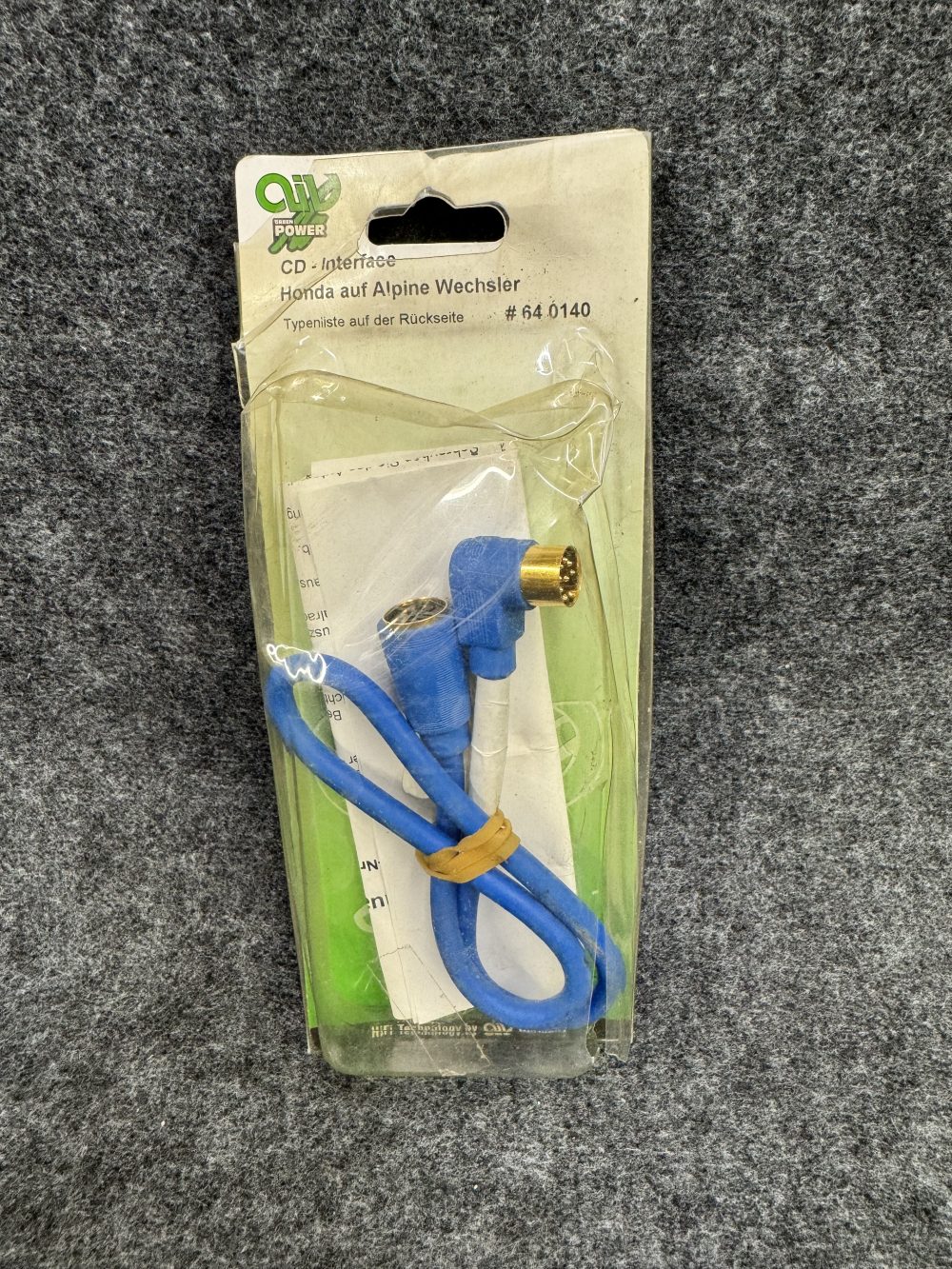 Honda To Alpine cd changer adaptor lead