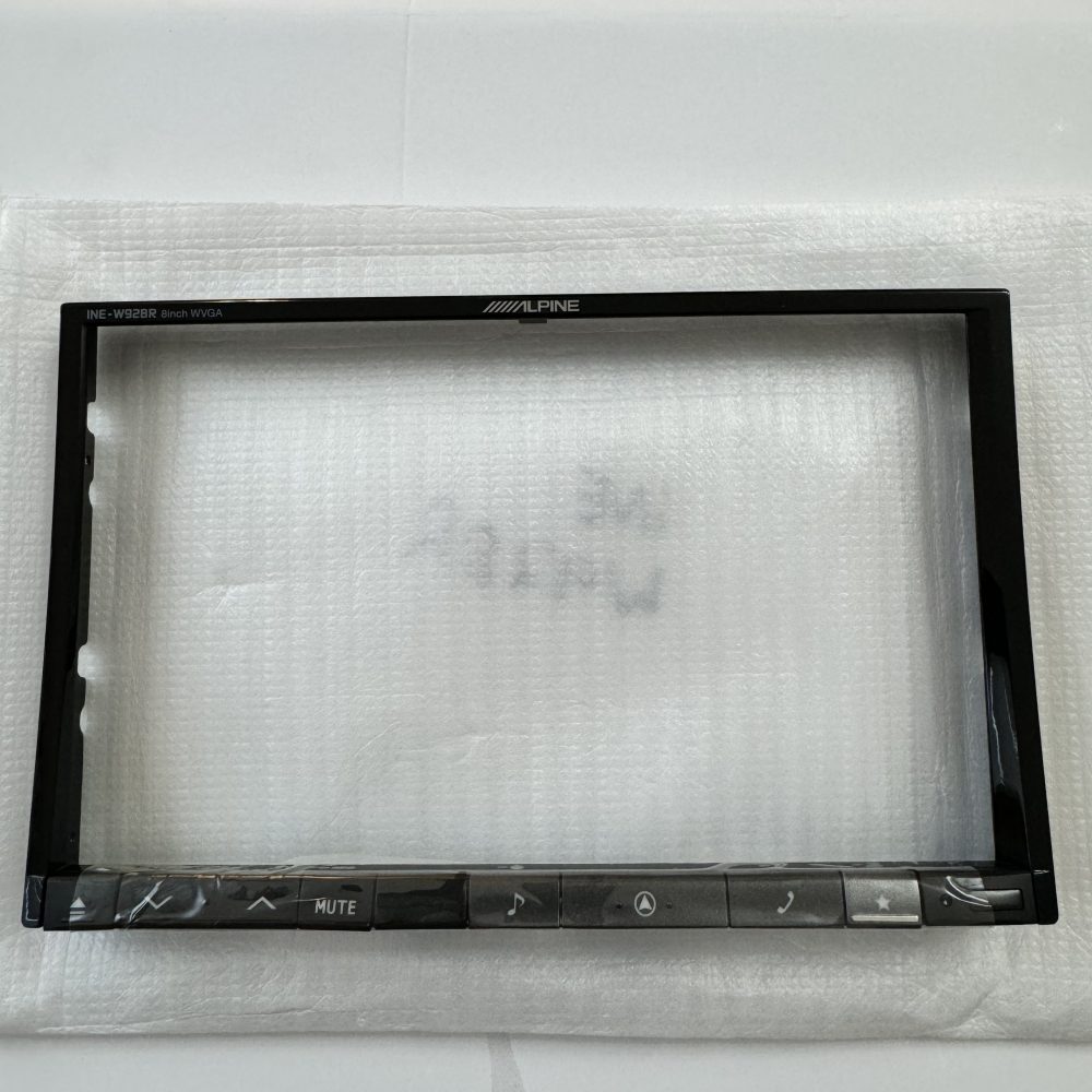 Alpine Ine-W928r Front Face Panel Nose Piece Outer Panel Only