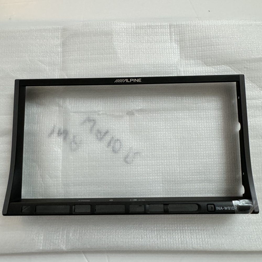Alpine Ina-W910r Front Face Panel Nose Piece Outer Panel Only