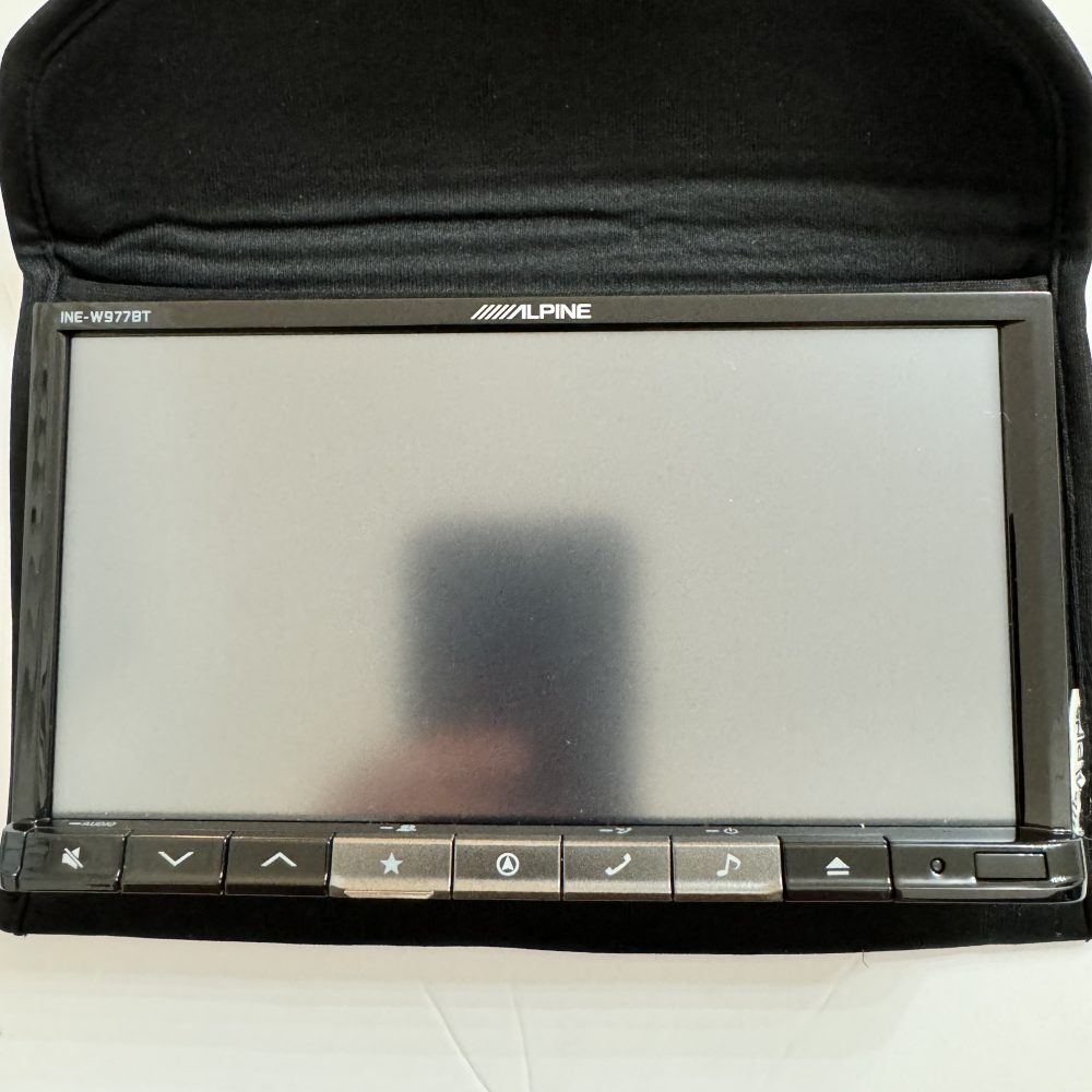 Alpine Ine-W977bt Complete New Front Face Panel with case