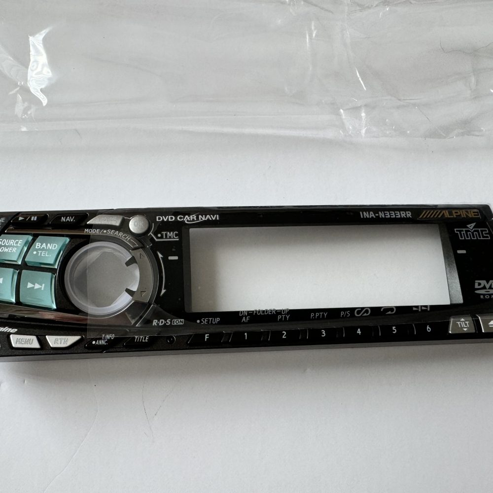 Alpine Ina-N333rr Front Face Panel Nose Piece Outer Panel Only