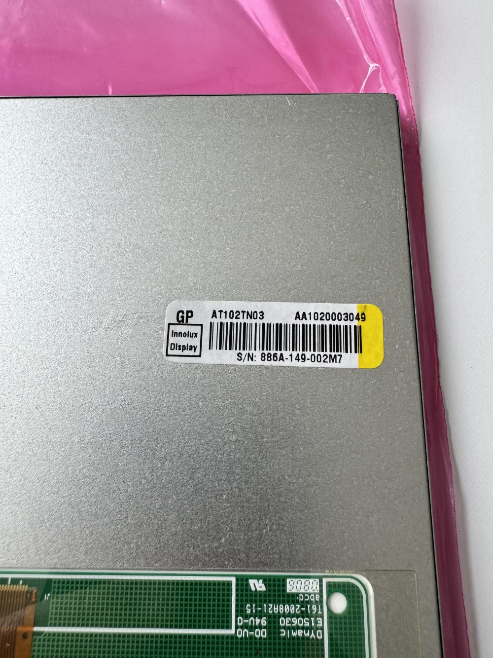 Innolux AT102TN03 - 10.2" 800×480 Resolution LCD Screen Panel - Image 3